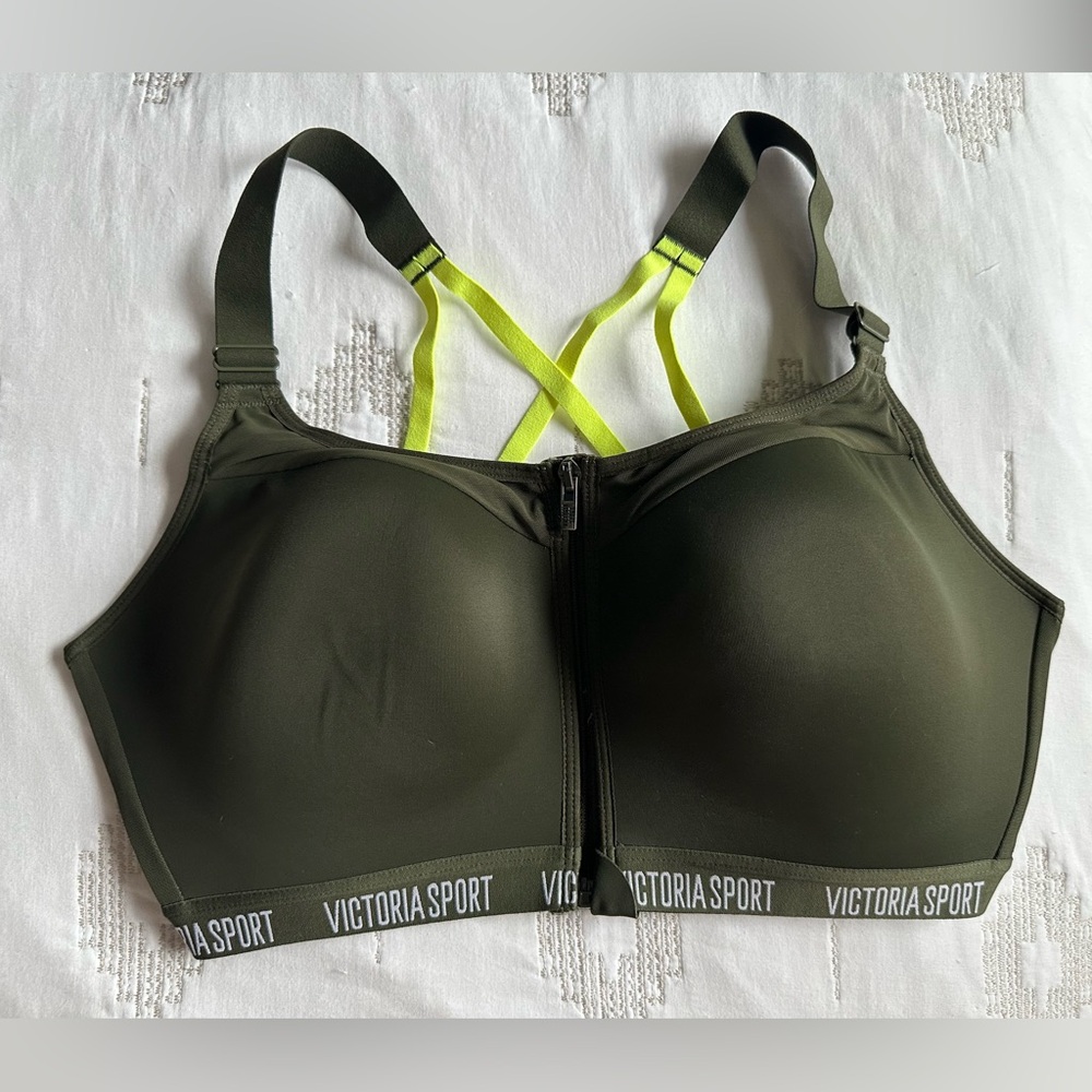 Victoria Secret Olive Green Sports Bra 36DD